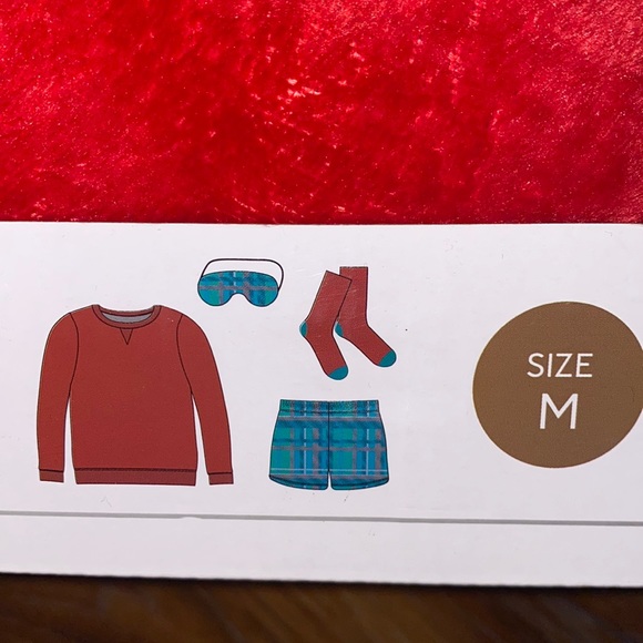 Womens Cozy Loungewear Set Pajama Gift Set Medium - Picture 2 of 6